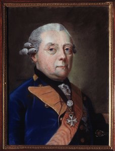 Portret Fryderyka Henryka Ludwika (Heinrich Friedrich Ludwig) z Henri de Prussia 1726-1802), hrabiego Marchii Brandenburskiej Schwedt. (Portret Henryka Fryderyka, księcia pruskiego, margrabiego brandenburskiego Schwedt). Obraz Johanna Heinricha Schmidta