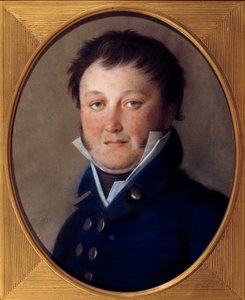 Portret Stałego Wairy dit Constant (1778-1845) pierwszego lokaja cesarza Napoleona do 1814 Pastelowy obraz Johanna Heinricha Schmidta (1749-1829)