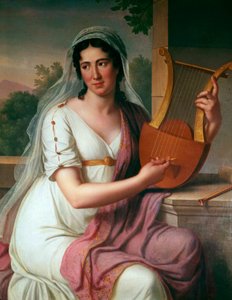 Portret Isabelli Colbran (olej na płótnie)