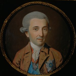 Portret księcia Nikołaja Iwanowicza Saltykowa 1736-1816, lata 80. XVIII wieku