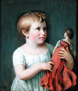 Portret dziecięcy Cornelii Wilhelmine Amsinck, przyszłej żony Burgermeistera Dammerta (1800-61)