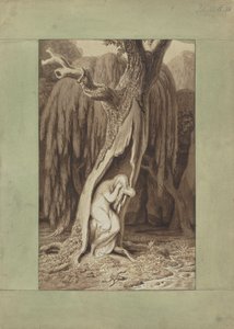 Driada. Seria sielanek, ok. 1820 r. autorstwa Johann Heinrich Wilhelm Tischbein
