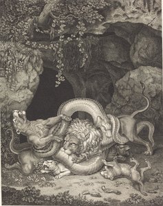 Zwierzęcy Laokoon autorstwa Johann Heinrich Wilhelm Tischbein
