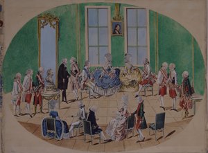 Wielki książę Paweł Pietrowicz i wielka księżna Maria Fiodorowna w Wiedniu w 1782 r., 1782 r.