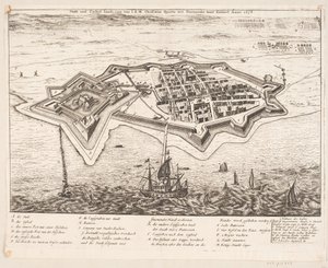 Miasto i Castel Landskron podbite przez I.K.M Cristiano Quinto Anno 1676