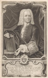 Portret Michaela Albertiego autorstwa Johann Jacob Haid
