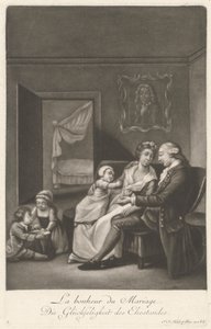 A felicidade de Mariagepolish autorstwa Johann Jacobus Haid