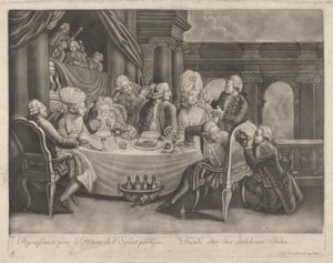 Uroczystości związane z powrotem syna marnotrawnego autorstwa Johann Jacobus Haid