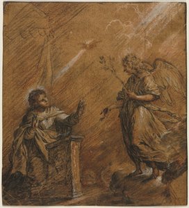 Zwiastowanie autorstwa Johann Jakob von Sandrart
