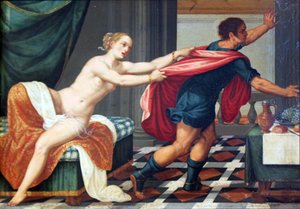 Joseph und Potiphars Weib Józef i żona Potifara