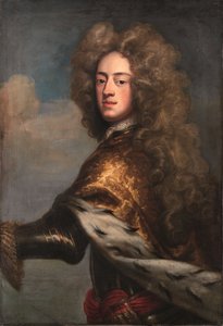 Jerzy II jako książę Walii autorstwa Johann Leonhard Hirschmann