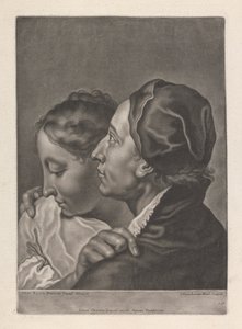Portret mężczyzny i kobiety autorstwa Johann Lorenz Haid