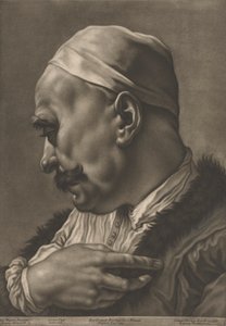 Portret mężczyzny w czapce autorstwa Johann Lorenz Haid