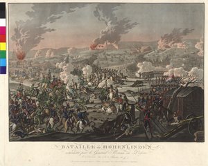 Bitwa pod Hohenlinden (Linden) 3 grudnia 1800 (akwaforta i akwatinta)