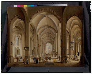 Kirkon sisustuksen kiillotus autorstwa Johann Ludwig Ernst Morgenstern