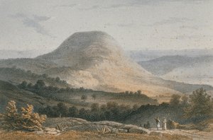 Widok na Sydon (Said). Etching by Stelzner - Steinkopk J.F. Editore autorstwa Johann Martin Bernatz
