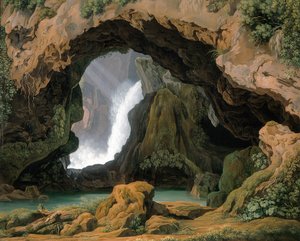 Grota Neptuna w Tivoli, 1812 r.