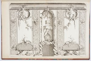 Projekt na ekran autorstwa Johann Michael Hoppenhaupt II
