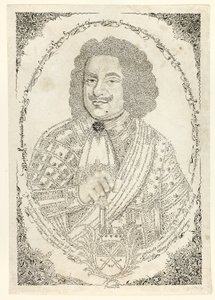Johann Georg III, elektor Saksonii autorstwa Johann Michael Puchler