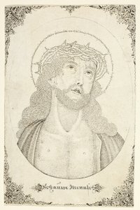 Człowiek smutku autorstwa Johann Michael Puchler
