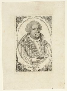 Marcin Luter autorstwa Johann Michael Puchler