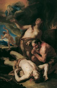 Opłakiwanie Abla autorstwa Johann Michael Rottmayr