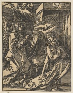 Zwiastowanie z Małej Pasji, copy.n.d. autorstwa Johann Mommard