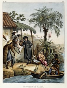 Kostiumy Bahia, z „Malownicza podróż do Brazylii”, 1835