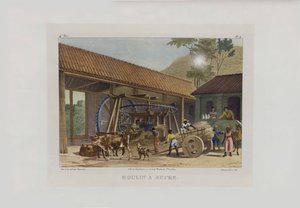 Młyn cukrowy. Z Malowniczych Podróży w Brazylii, 1830-1835.