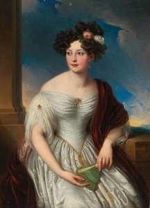 Portret królowej Pauliny Teresy Wirtembergii 1800-1873, 1831.
