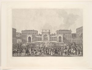 Inwestytura króla Wilhelma I w Brukseli, 1815