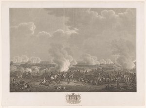 Bitwa pod Waterloo, 1815 Dwanaście tablic przedstawiających przybycie i inaugurację Wilhelma I w Brukseli oraz bitwy pod Quatre-Bras i Waterloo w 1815 roku (tytuł serii)