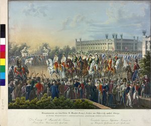 Wjazd Franciszka I do Paryża w dniu 15.4.1814 r.