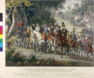 Przejazd przez Wogezy 1815