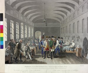 Wizyta w szpitalu polowym w Lugoj 1789 r.