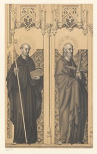 Św. Benedykt i Filip Dzieła z kolekcji braci Boisserée (tytuł serii) Galerie des Frères Boisserée (tytuł serii)