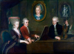 Rodzina Mozartów, 1780-1781