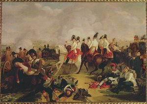 Zwycięstwo arcyksięcia Karola nad Napoleonem I pod Aspern koło Wiednia ... autorstwa Johann Peter Krafft