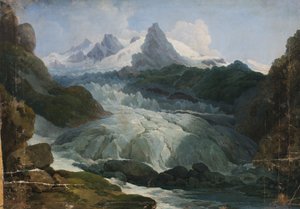 Lodowiec Rodanu autorstwa Johann Peter Krafft