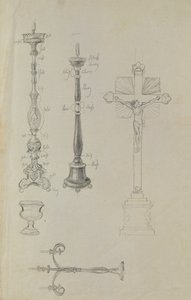 Szczegółowe studium rozmieszczenia Juliany Krafft i jej córki Ludovicy autorstwa Johann Peter Krafft