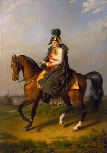 Portret konny cesarza Franciszka II, 1768-1835, 1832.