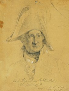 Książę Johann Liechtenstein autorstwa Johann Peter Krafft