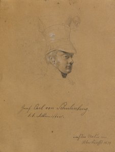 Hrabia Carl von Schulenburg autorstwa Johann Peter Krafft