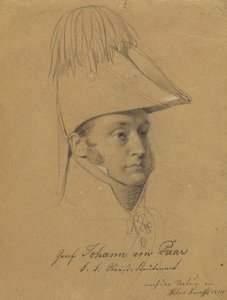 Hrabia Johann von Paar autorstwa Johann Peter Krafft
