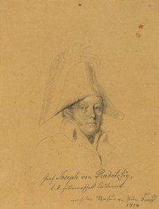 Hrabia Józef von Radetzky autorstwa Johann Peter Krafft