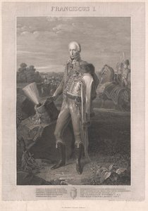 Święty Cesarz Rzymski Franciszek II (rycina) autorstwa Johann Peter Krafft