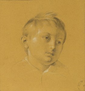 głowa chłopca autorstwa Johann Peter Krafft