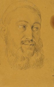 Studium portretowe dla Rudolfa von Habsburga i księdza autorstwa Johann Peter Krafft