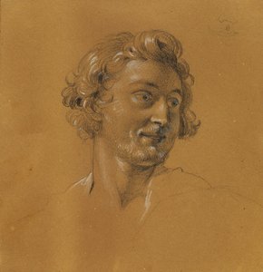 Studium dla „Rüdigera i Angeliki” autorstwa Johann Peter Krafft