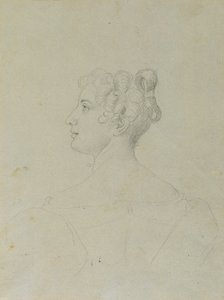 Studium portretu kobiecego autorstwa Johann Peter Krafft